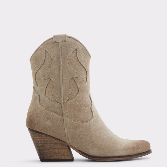 Aldo Ulerani Western Suede Boots 8.5 - Picture 1 of 12